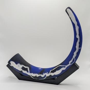 [Einzelstück] CAENDY-Tail - für CAENDY-Base - Farbe Schwarz/RoyalBlau/Weiß - CT_26-029