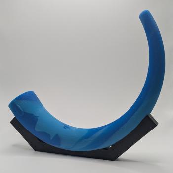 [Einzelstück] CAENDY-Tail - für CAENDY-Base - Farbe NeonBlau/NeonAquaBlau
