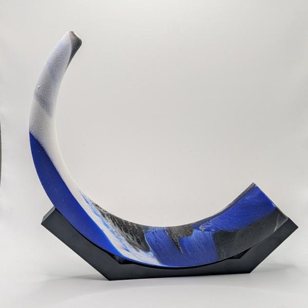 [Einzelstück] CAENDY-Tail - für CAENDY-Base - Farbe Schwarz/RoyalBlau/Weiß