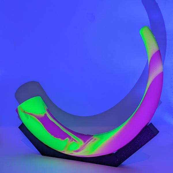 [Einzelstück - B-Ware] CAENDY-Tail - für CAENDY-Base - Farbe NeonLila/NeonGrün